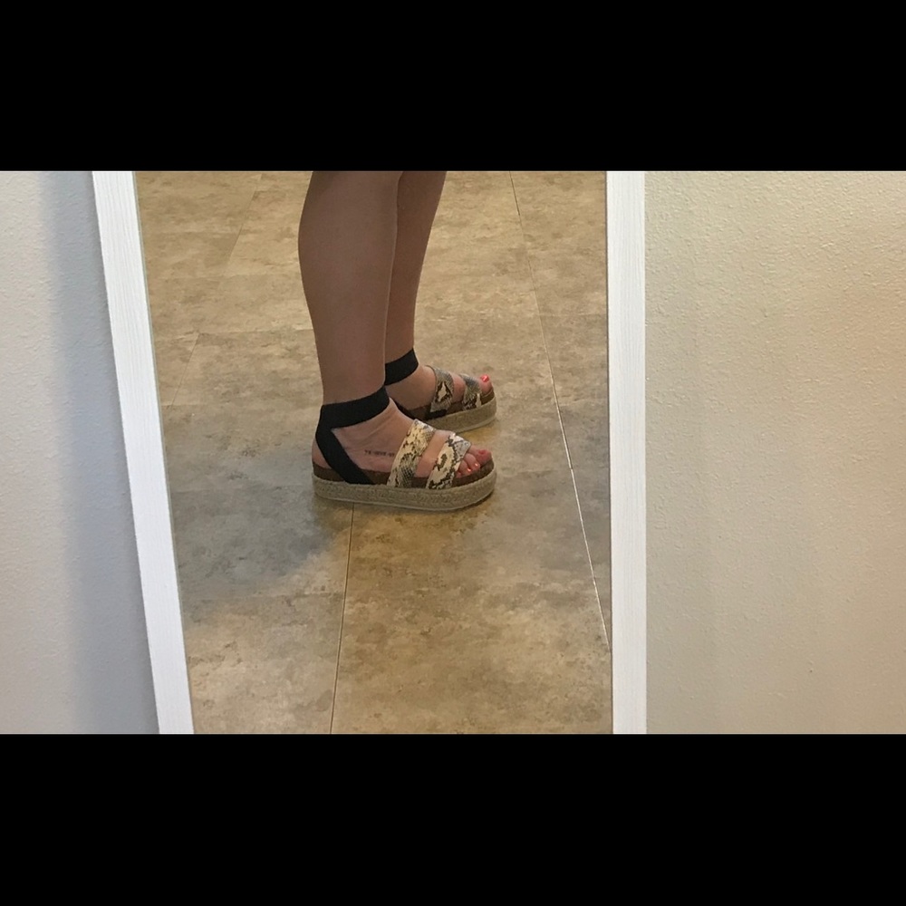 Python platform sandals - Picture 2 of 2